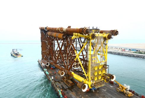 Successful Load-out of multiple Offshore Jackets weighing up-to 2600 MT